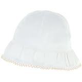 San Diego Hat Company Baby Canvas Bucket Hat, White, 0-12 Months by San Diego Hat Company