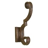 Murray Feiss BA1904MBZ San Remo 6-Inch x 1-Inch Robe Hook, Mocha Bronze