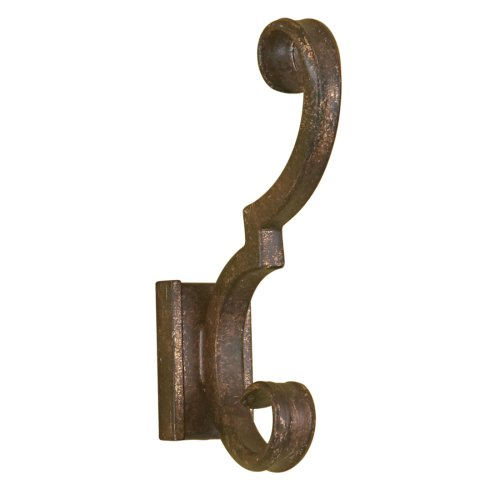 Murray Feiss BA1904MBZ San Remo 6-Inch x 1-Inch Robe Hook, Mocha Bronze