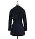 Nikki D Hooded Waist Tie Jacket in Dark Blue
