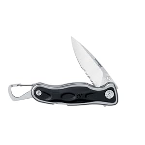 Leatherman 830324 E305X Folding Knife With Partially Serrated Edge and Blade Launcher... by 