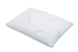 Homedics HMP-TRCL Temp-Rite 4 Lb. Density Classic Pillow with CoolCore Ventilated Foam, Outlast Smart Fabric Technology and Jacquard Cover, 22 x 16 x 5