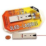 2-in-1 Red Laser White LEDs Pointer