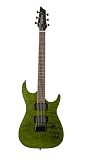 Godin Redline 2 Electric Guitar (Trans Green Flame RN)