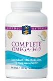 31XfWxT1rLL. SL160  Nordic Naturals Complete Omega 3.6.9, Lemon Flavored, 180 Soft Gels
