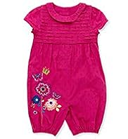 Autograph Pure Cotton Embroidered Floral & Butterfly Playsuit