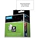 Dymo Non-Adhesive Name Badge Label - 2.44quot; Width x 4.19quot; Length - 250 / Roll - Rectangle - 250/Roll - White