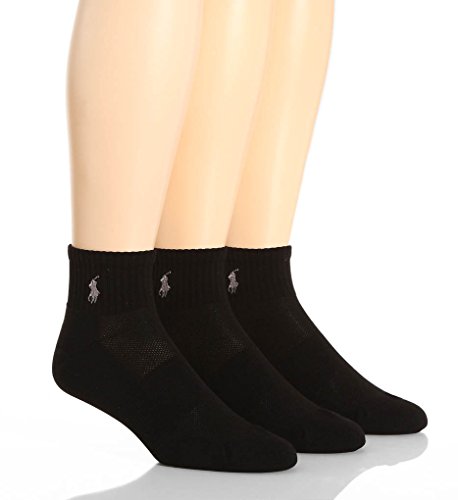 Polo Ralph Lauren Tech Athletic Quarter Top Socks - 3 Pack (824063PK)