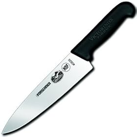 Victorinox 8-Inch Chef's Knife, Black Fibrox Handle