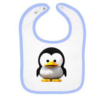 baby penguin Infants Bib