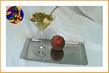 Small Stainless Steel Serving Tray (Rectangle)