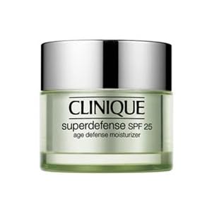 Clinique de-aging Superdefense SPF 25 Age Defense Moisturizer for combination skin