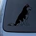 SIBERIAN HUSKY - Dog - Vinyl Car Decal Sticker #1560 | Vinyl Color: Black