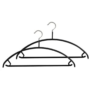 【クリックで詳細表示】すべり落ちない MAWAハンガー セットアップ用 2本セット 3612