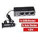 Bild: +++PREISHAMMER +++ 1x USB + 3Fach 12V Auto Zigarettenanz�nder Verteiler KFZ-Steckdose f�r GPS, Kamera, PSP, USB, CD PLAYER, PDA, Handys