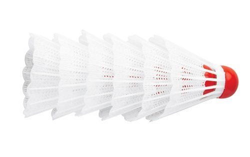 Halex Shuttlecocks, White (6-pack)