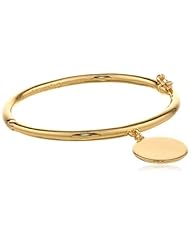 kate spade new york "Kate Spade Pendants" Gold Colored Charm Bangle Bracelet