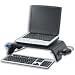 Compucessory Monitor Stand for Laptop and TFT LCD 15-17 inch Collapsible Platform W380xD305 Ref CCS55801