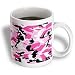 Janna Salak Designs Prints and Patterns - Pink Camoflauge Print - Mugs