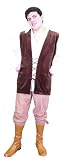 Men's Renaissance Costume (With Boot Covers) Size: Men's Plus size