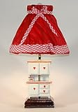 Unique Vintage Dollhouse Kitchen Cabinet Table Lamp
