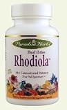 Paradise Herbs Rhodiola Extract 12:1 Concentrate - Dual Action, 60 count