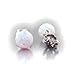 Trustmark 925 Sterling Silver 6mm Fiery White Created Opal Ball Stud Post Earrings, Lorraine