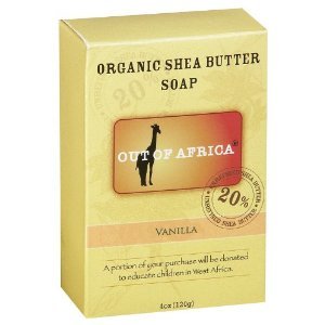Bar Soap Vanilla Shea Butter 4 Ounces