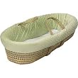 Heavenly Soft Moses Basket - color: Sage