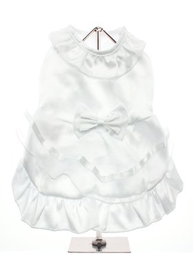 UrbanPup Bride Wedding Dress with Veil - Large