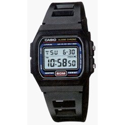 Casio #W71-1V Men's Chronograph, Alarm, & Countdown Timer Watch