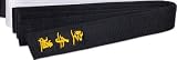 Black Belt Karate Belt Silk/Satin Japanese Embroidery 330cm Black Belt Karate Belt Silk/Satin Japanese Embroidery 330cm