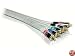 Phillips 12' 24K Gold Stereo Audio Video Component Cabl