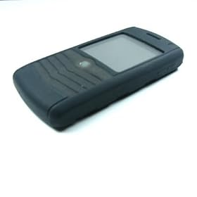 Blackberry 8100 Pearl Black Silicone Skin Case