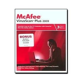 McAfee VirusScan Plus 2009 - 3 User with McAfee Anti-Theft