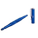 UZI UZI-TACPEN5-BL Aircraft Aluminum Tactical Glassbreaker Pen with Carbide Tip, Blue