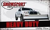 Snow Sport HD Personal Utility Snowplow (Blade & Push Frame, Angle & Mount)with Front HitchJeepWrangler2007 to 2009