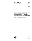 ISO 7738:2001, Assembly tools for screws and nuts — Combination wrenches — Lengths of wrenches and maximum thickness of heads