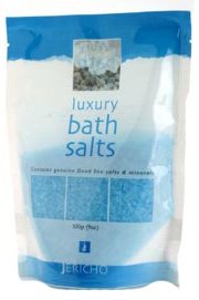 Dead Sea Bath Salts by Jericho Cosmetics 18 Oz Bag Natural Lavendar Scent!