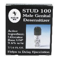 Stud 100 Male Genital Desensitizer Spray, 7/16- Fl. Ounce Box