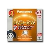 Panasonic DVD-RW (2.8GB, 8cm, 60min) Pack 3