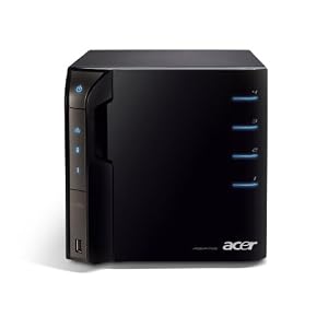 Acer Aspire easyStore AH341-U1T2H Home Server (Black)