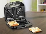 Produkt-Bild: Rosenstein&S&ouml;hne PE-4724 Sandwich-Toaster fr 2 Portionen, 750 WATT
