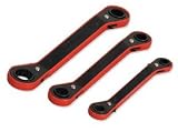 Michigan Industrial Tools 3 piece Offset Box Ratchet Wrench Set SAE