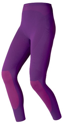 Odlo Damen Unterhose long EVOLUTION WARM, grape juice - frame pink, L, 180921