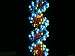 DNA Double Helix, Deoxyribonucleic Acid Photographic Poster Print, 16x12
