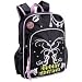 Hannah Montana 16-Inch Backpack: Black with Pink Trim
