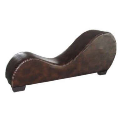Premium Leather Yoga Chair Stretch Sofa Relax Solid Wood Frame On Sale