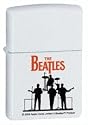 Zippo White Matte, Beatles Silhouette