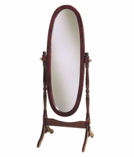 Powell Heirloom Cherry Cheval Mirror